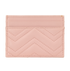 Gucci GG Marmont Card Case, &pound;175, Accessories, Pink, Leather, Back view